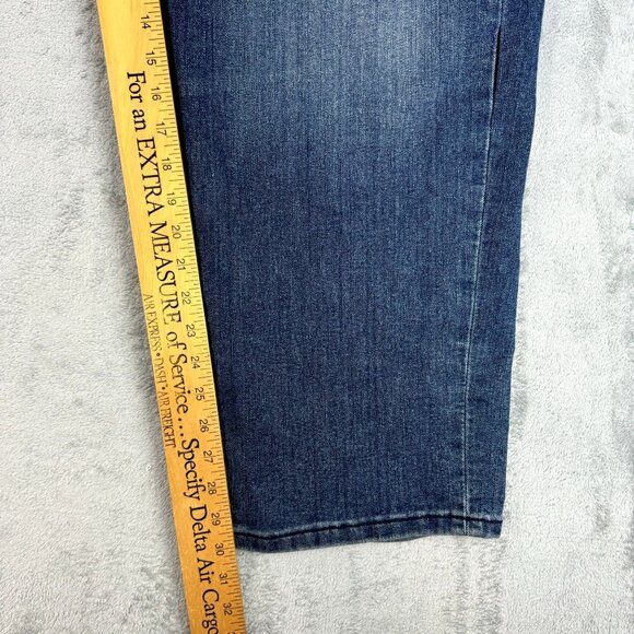 LEVIS 550 Relaxed Fit Mens Stretch Tapered Leg Medium Wash Casual Denim Jeans - Picture 8 of 9